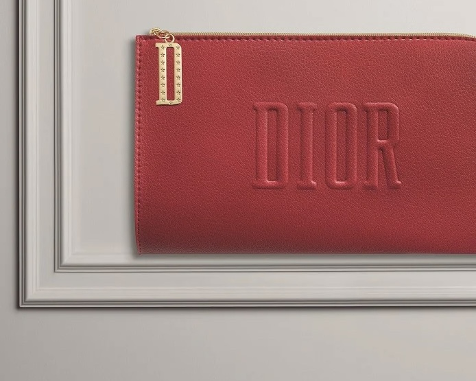 2021年9月Diorノベルティは「レッド フラット ポーチ」らしいよ【Dior】 TABI! COSMETICS!